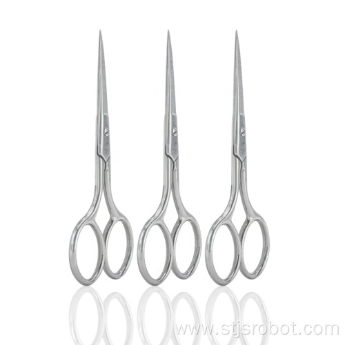 Mirror Plated Stainless Steel Small Beauty Cuticle Nail Scissors and Manicure Scissors